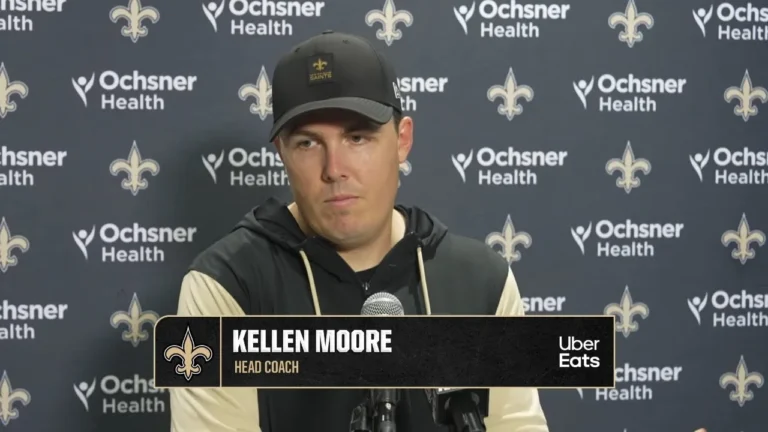 Kellen Moore Recaps Loss to Miami Saints-Dolphins Postgame 2025 NFL Week 13