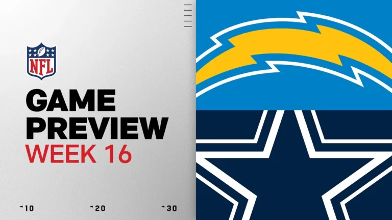 Los Angeles Chargers vs Dallas Cowboys Week 16 Game Preview