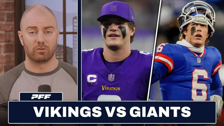 Minnesota Vikings vs. New York Giants Preview & Prediction PFF