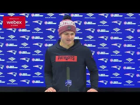 Drake Maye on Trying to Win the Division: We Have a Chance to Do It Here. Press Conference