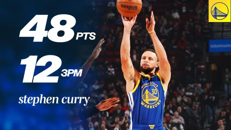 Stephen Curry Drains an NBA Season High 12 THREES