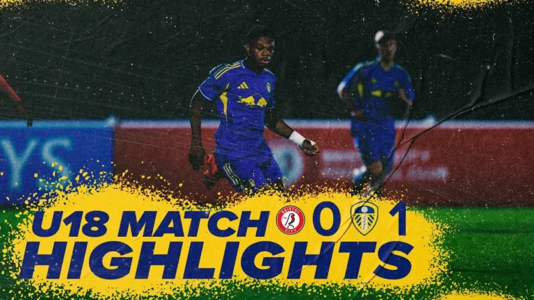 Highlights Bristol City U18 0-1 Leeds United U18 FA Youth Cup