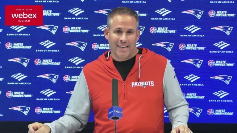 Josh McDaniels: Coaching is All About the Players. Patriots Press Conference