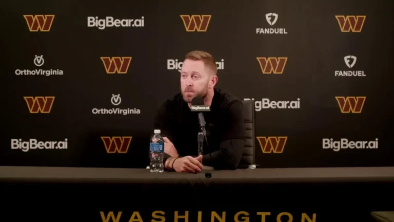 LIVE: OC Kliff Kingsbury Speaks to the Media Before Practice Washington Commanders