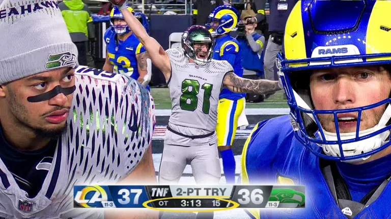 NFC WEST ON THE LINE! CLASSIC OVERTIME THRILLER Rams vs Seahawks Week 16