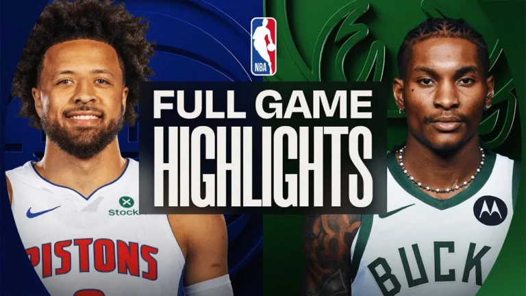 PISTONS at BUCKS FULL GAME HIGHLIGHTS December 3, 2025