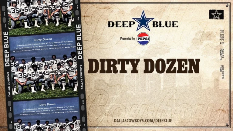 Deep Blue: Dirty Dozen Dallas Cowboys 2025