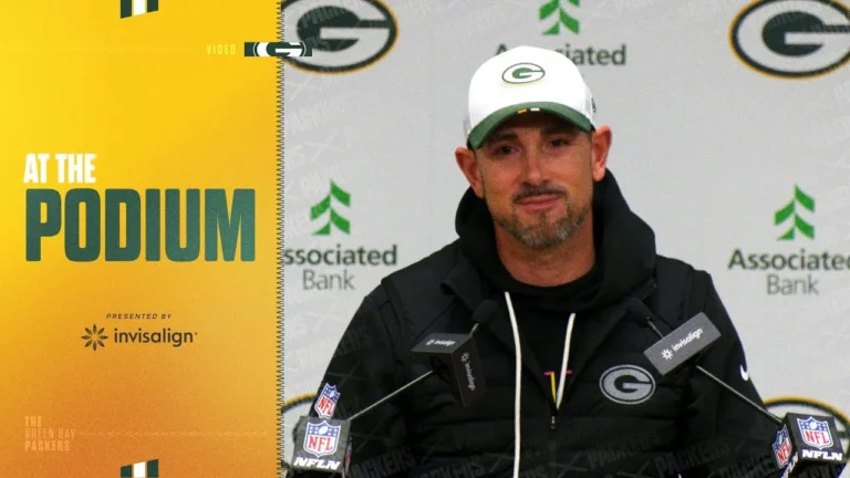 Matt LaFleur provides several injury updates ahead of Sunday’s clash with Chicago