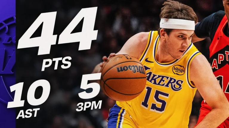 Austin Reaves Drops HUGE DOUBLE-DOUBLE In Toronto December 4, 2025