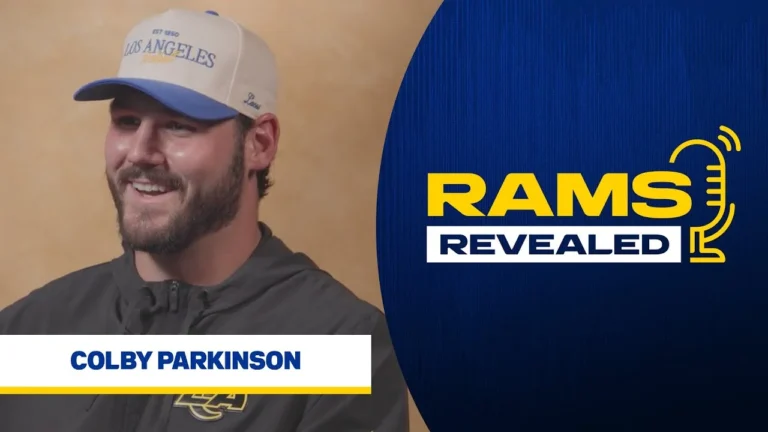 Colby Parkinson On Puka Nacua’s Blocking Talent, Tight End Crab Celebration & Career-High Catches
