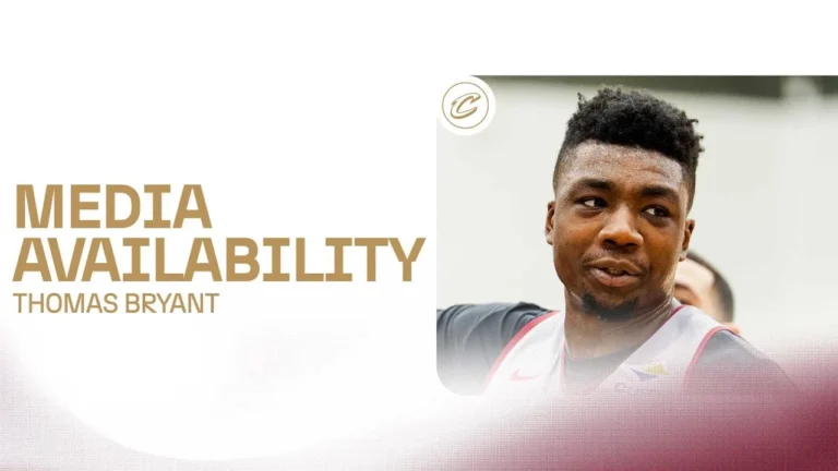 Cavs Practice Thomas Bryant Media Availability 12.9.2025