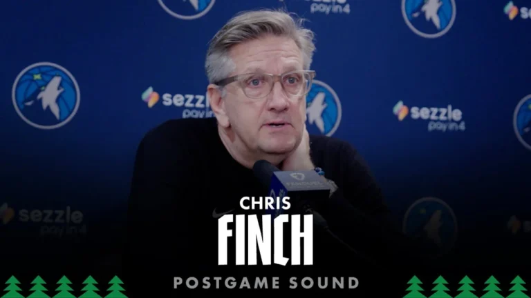 We Were Able To Claw Back Chris Finch Postgame Sound 12.2.25