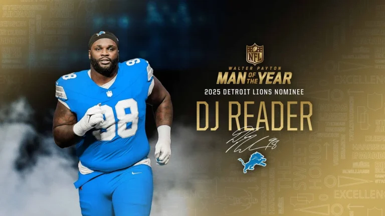 Surprising DJ Reader with the news that he’s our 2025 Walter Payton Man of the Year nominee!