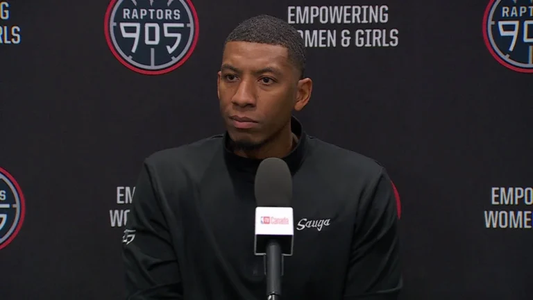 Andrew Jones Post Game vs. Capital City Go-Go December 05, 2025
