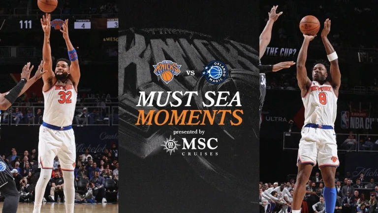 Knicks ADVANCE to NBA Cup Finals after defeating Orlando in Semifinals December 13, 2025
