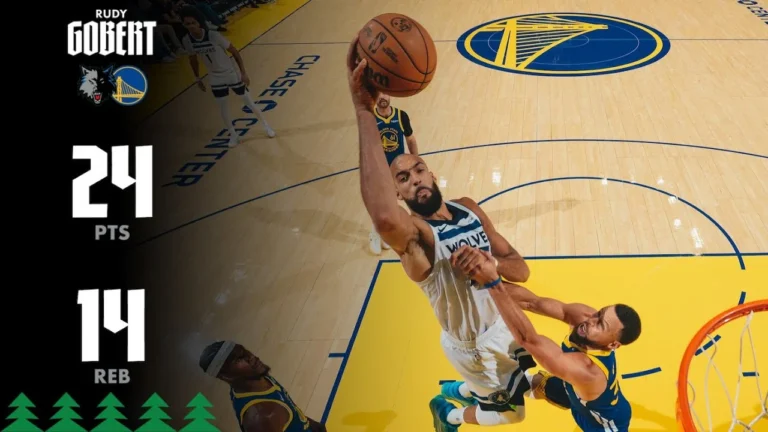 Rudy Gobert DUNKS ON DUNKS ON DUNKS In Win Over Golden State 12.12.15
