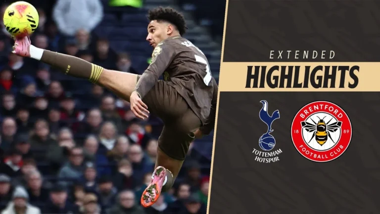 Tottenham Hotspur 2-0 Brentford Extended Premier League Highlights