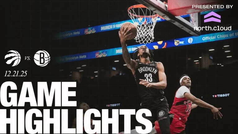 HIGHLIGHTS Nets Defense Stifles Raptors, 96-81