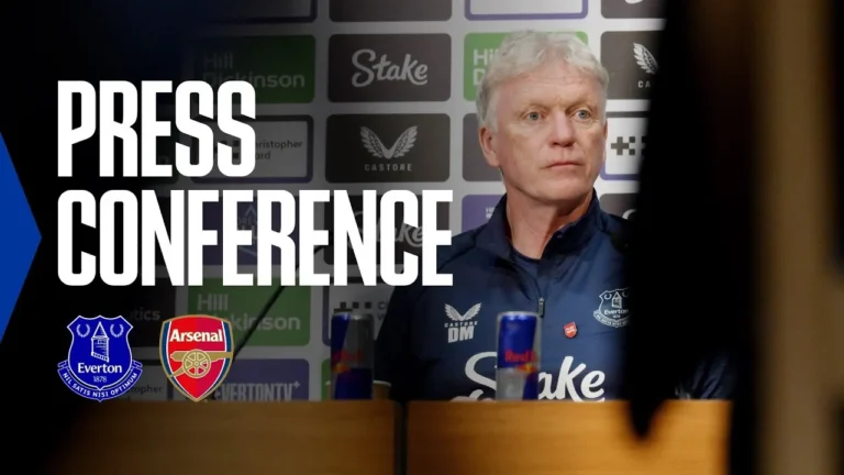 EVERTON v ARSENAL David Moyes’ Premier League press conference