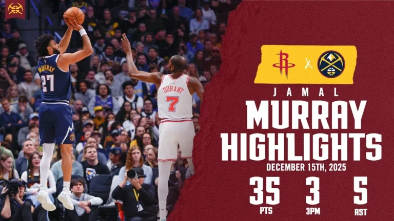Jamal Murray WILD Highlights vs. HOU 12 15 25