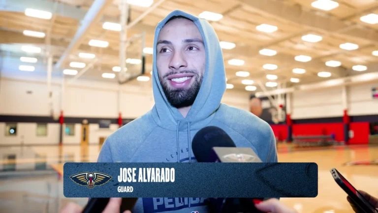 Jose Alvarado on win over Rockets, Saddiq Bey Pelicans Practice 12 19 2025