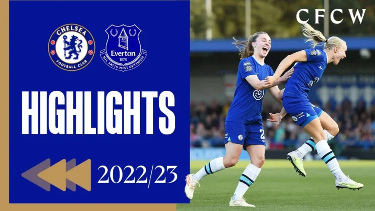 Chelsea 7-0 Everton Women’s Super League HIGHLIGHTS REWIND 2022 23
