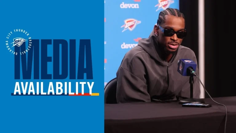 SGA on the special connection within the team Postgame Media December 2, 2025