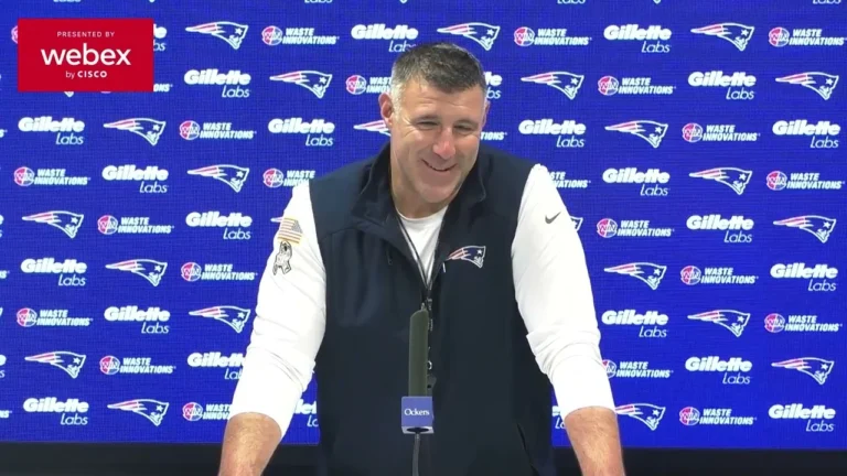 Mike Vrabel: Ultimately What Matters is How We Play. Patriots Press Conference