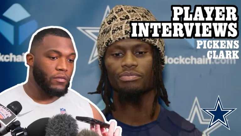 George Pickens & Kenny Clark Talk Chargers Week Player Interviews