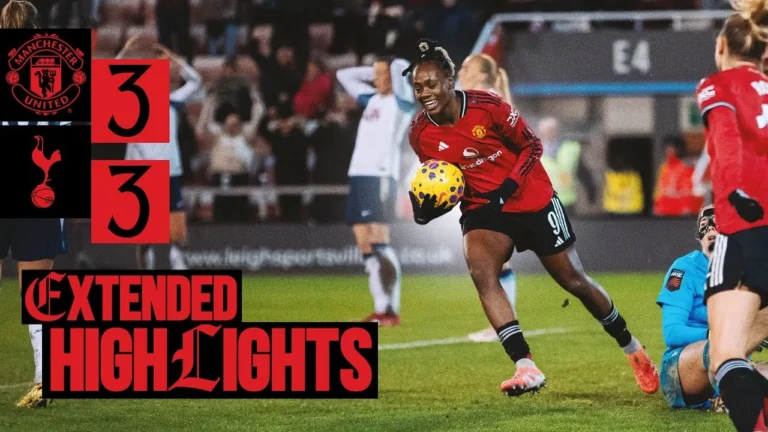 The Points Are Shared Man Utd v Spurs Extended Highlights