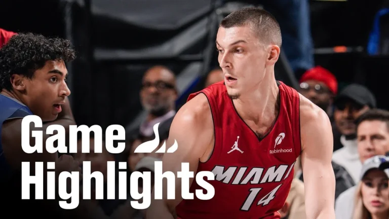 Miami HEAT vs. Dallas Mavericks HEAT Highlights December 3, 2025