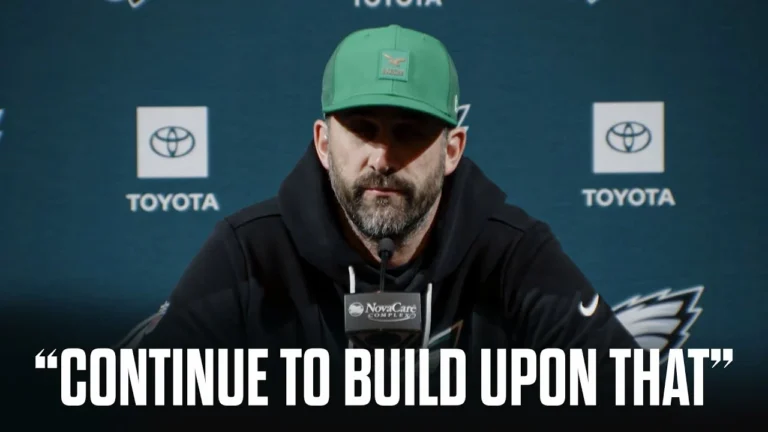 Nick Sirianni On Preparing for Washington Commanders