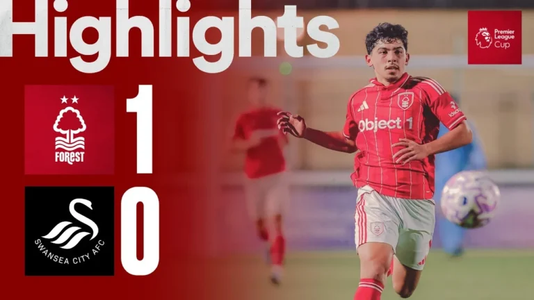 90th Minute WINNER! Nottingham Forest 1-0 Swansea City Premier League Cup Highlights