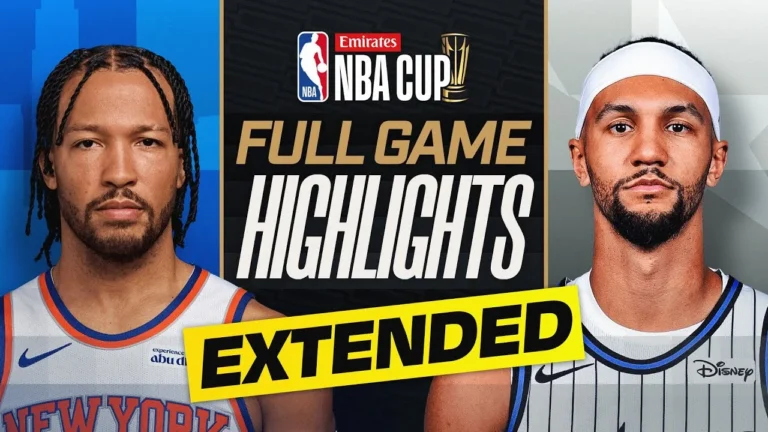 EXTENDED: KNICKS at MAGIC EMIRATES NBA CUP FULL GAME HIGHLIGHTS December 13, 2025
