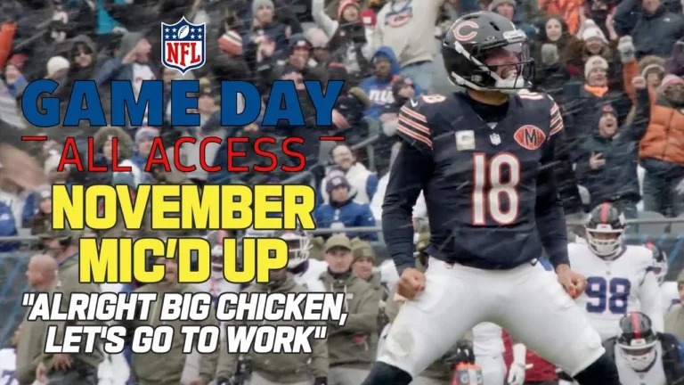 November Mic’d Up! Game Day All Access