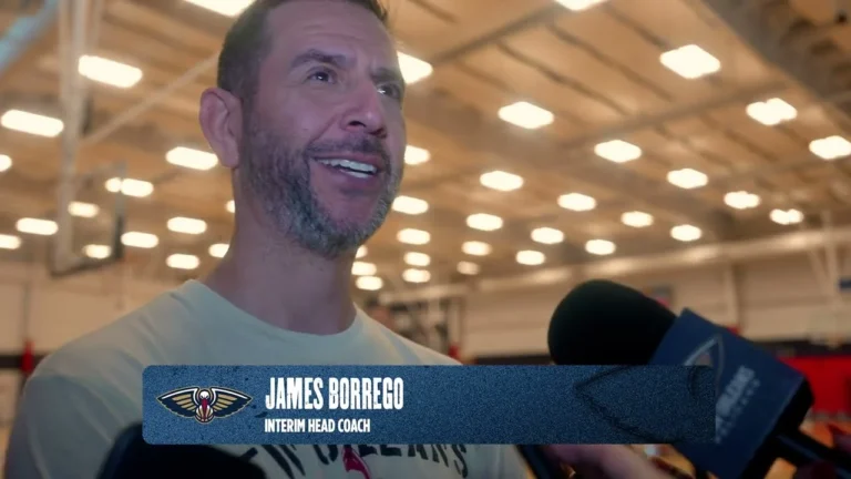 James Borrego on ‘infectious spirit’ from team, Jordan Poole Pelicans Practice 12 16 2025