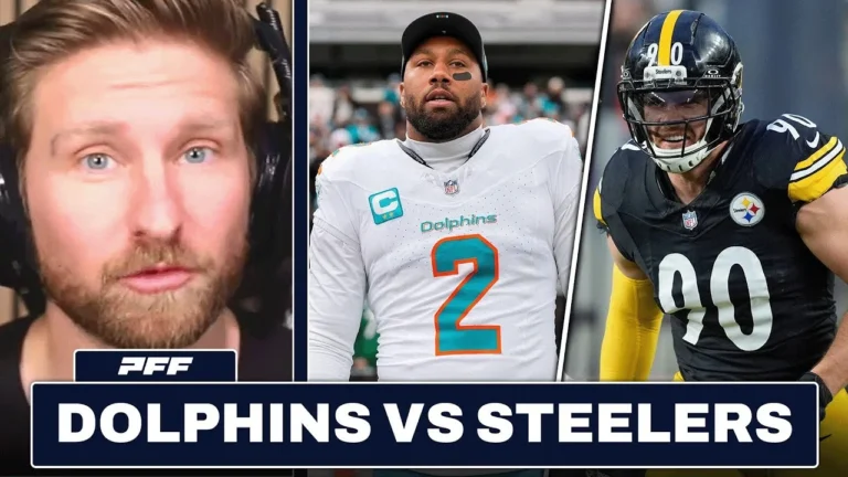 Miami Dolphins vs. Pittsburgh Steelers Preview & Prediction PFF
