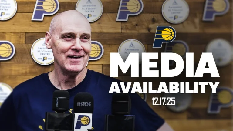 Indiana Pacers Media Availability December 17, 2025