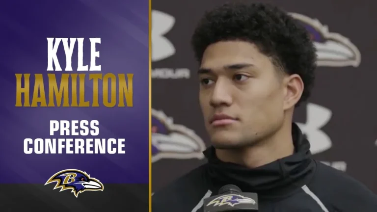 Kyle Hamilton: ‘We Still Control Our Destiny’ Baltimore Ravens