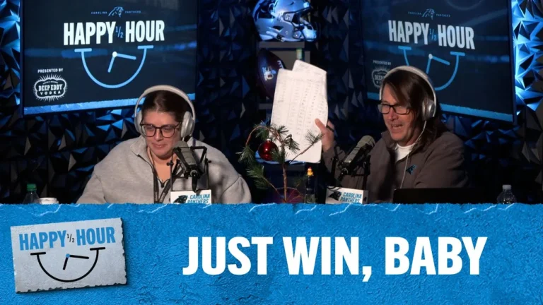 Just Win, Baby Happy Half Hour Ep. 187 Carolina Panthers