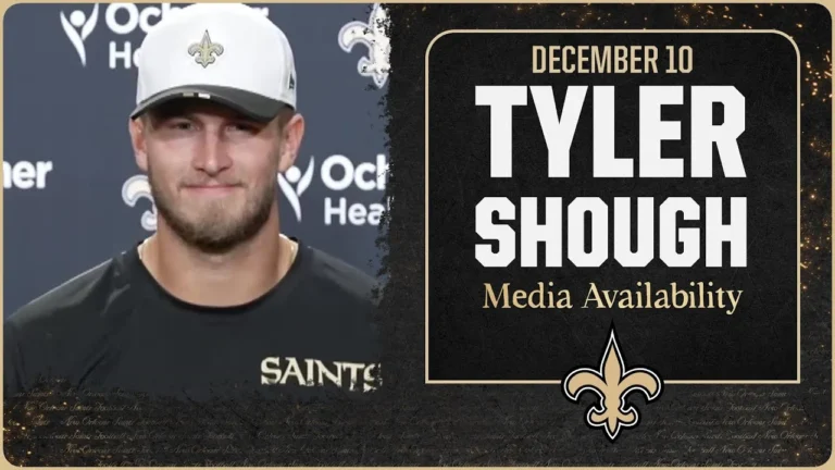 Tyler Shough on confidence, preparation New Orleans Saints