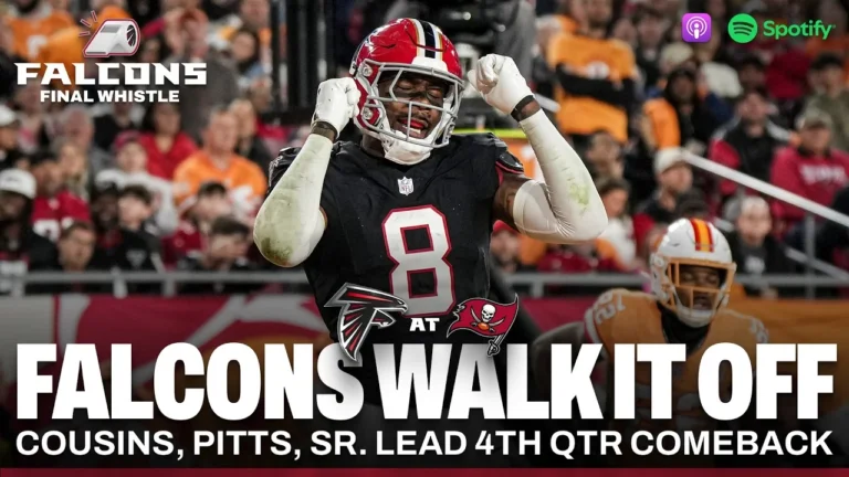FALCONS WALK IT OFF!! We react to Atlanta’s 29-28 comeback victory over Tampa Bay Final Whistle