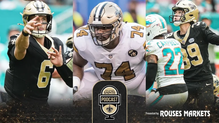Jermon Bushrod talks Tyler Shough, Saints Roster Saints Podcast