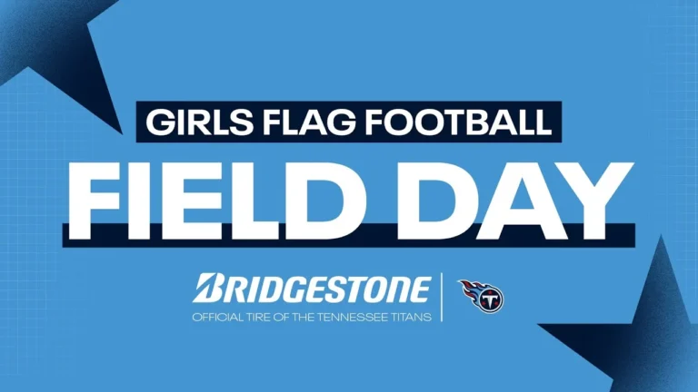 Titans & Bridgestone Invest 30K to Empower Girls Flag Football