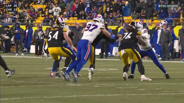 Bosa ignites through Rodgers on sack, fumble, and score for Buffalo