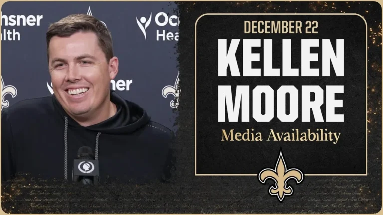 Kellen Moore recaps Week 16 win over Jets New Orleans Saints