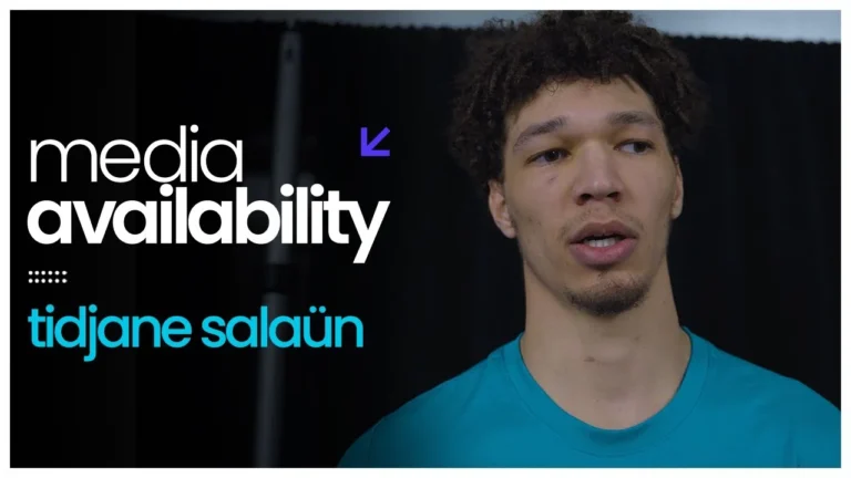 Hornets at Knicks: Tidjane Salaün Postgame Media Availability 12 3 2025
