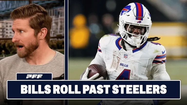 Buffalo Bills vs. Pittsburgh Steelers Review PFF Grade Release Show