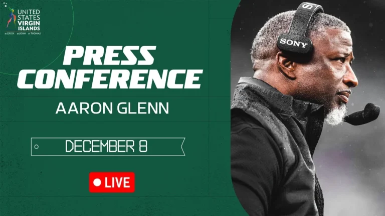 Aaron Glenn Press Conference (12 8) New York Jets