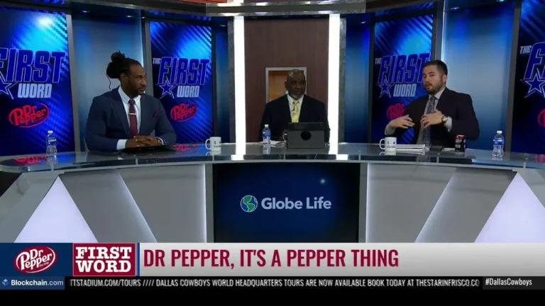 Dr. Pepper First Word 12 21 25 Dallas Cowboys 2025